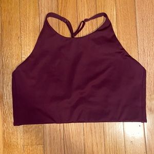 Girlfriend Collective Mulberry Topanga Bra (Limited Edition Color)
